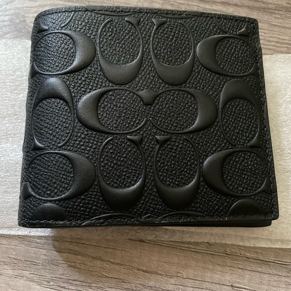 Mens Coach Signature wallet brand New